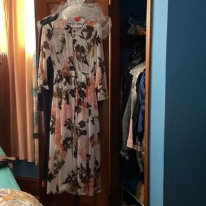 Floral Print Women's Dress